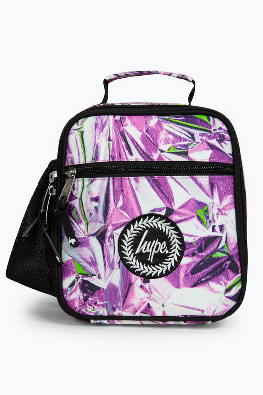Hype Girls Pink Foil Lunch Box