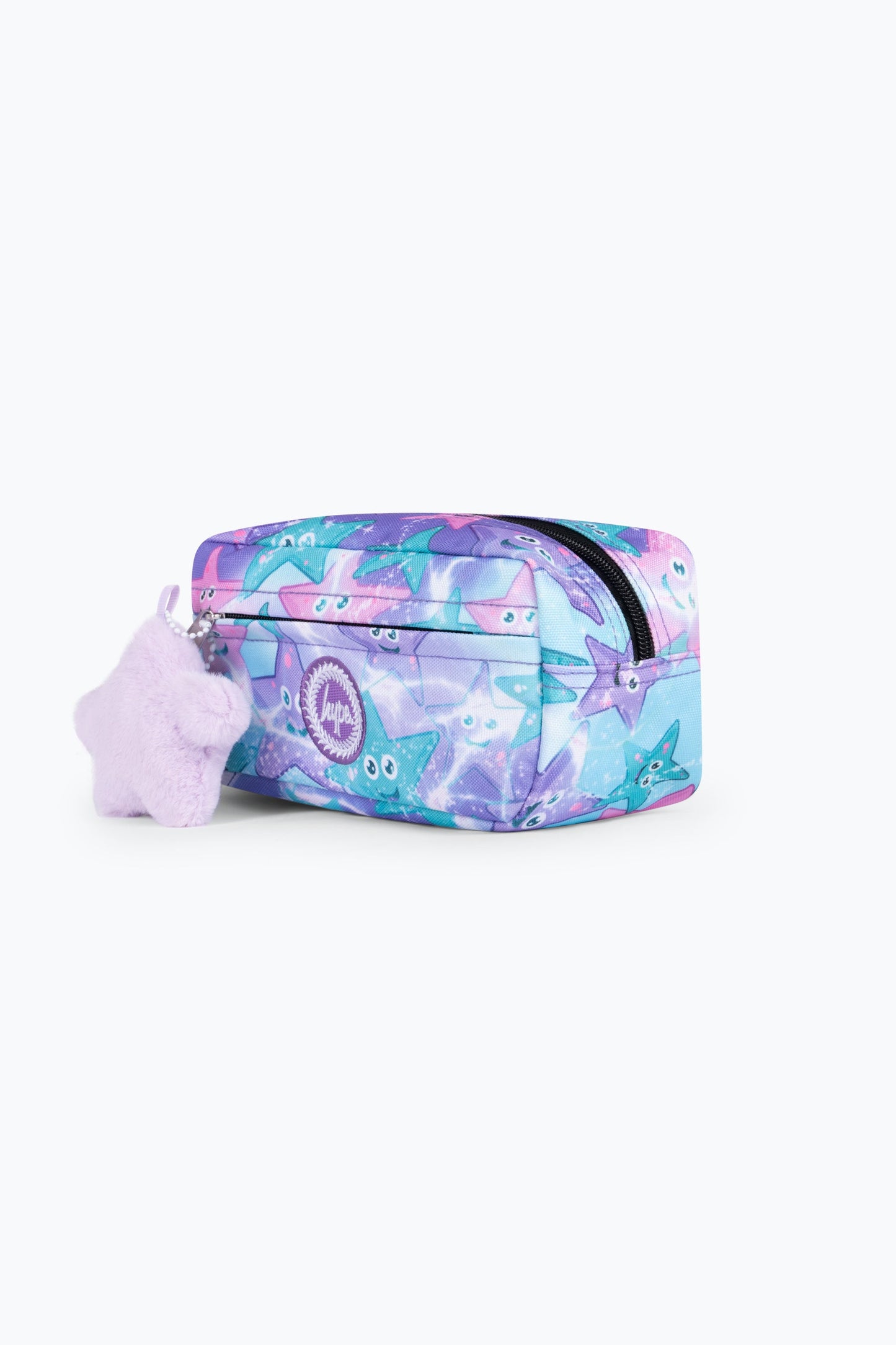 Hype Kids Purple/Green Starfish Maxi Pencil Case