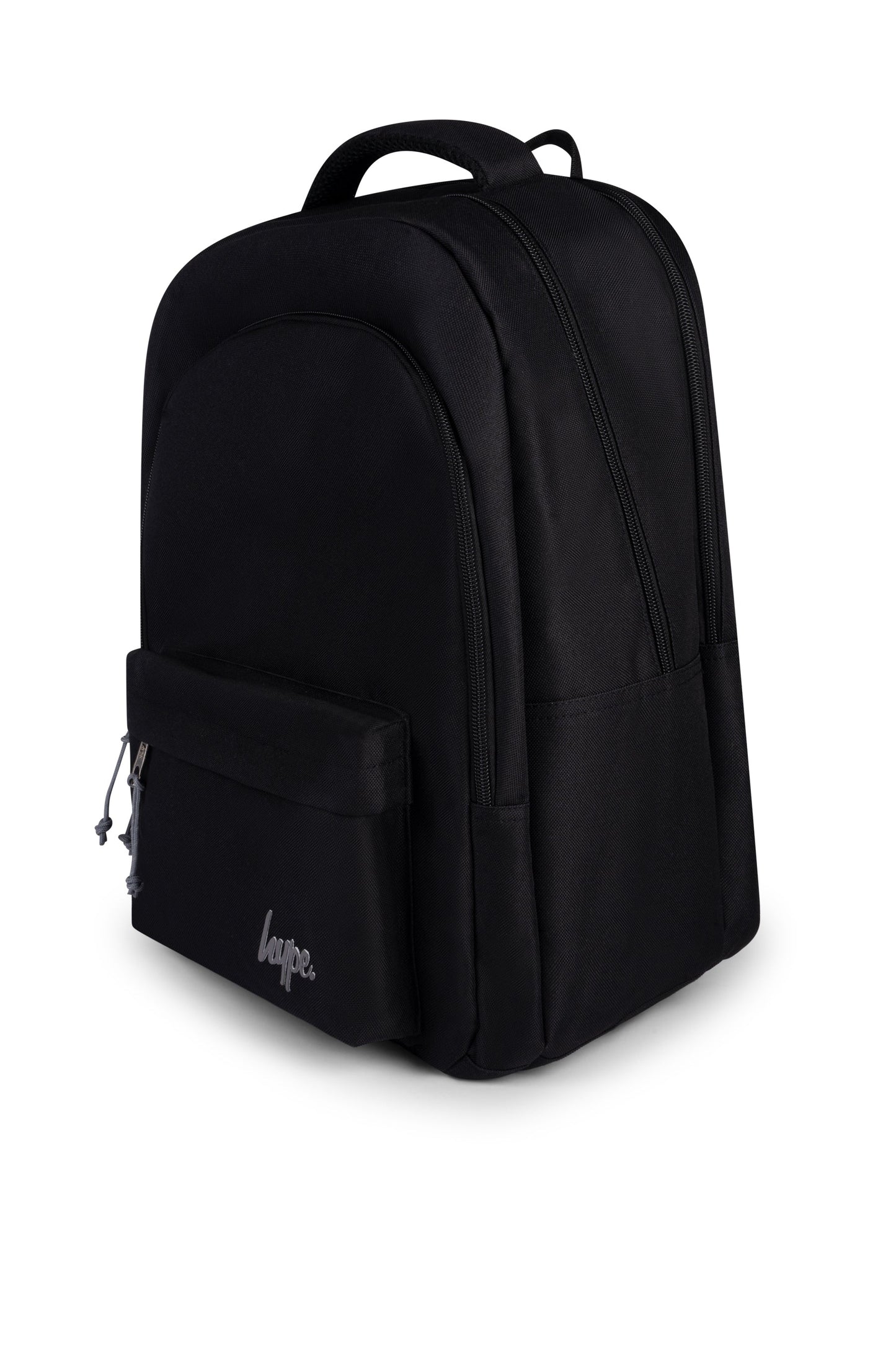 Hype Unisex Black Multi Pocket Backpack