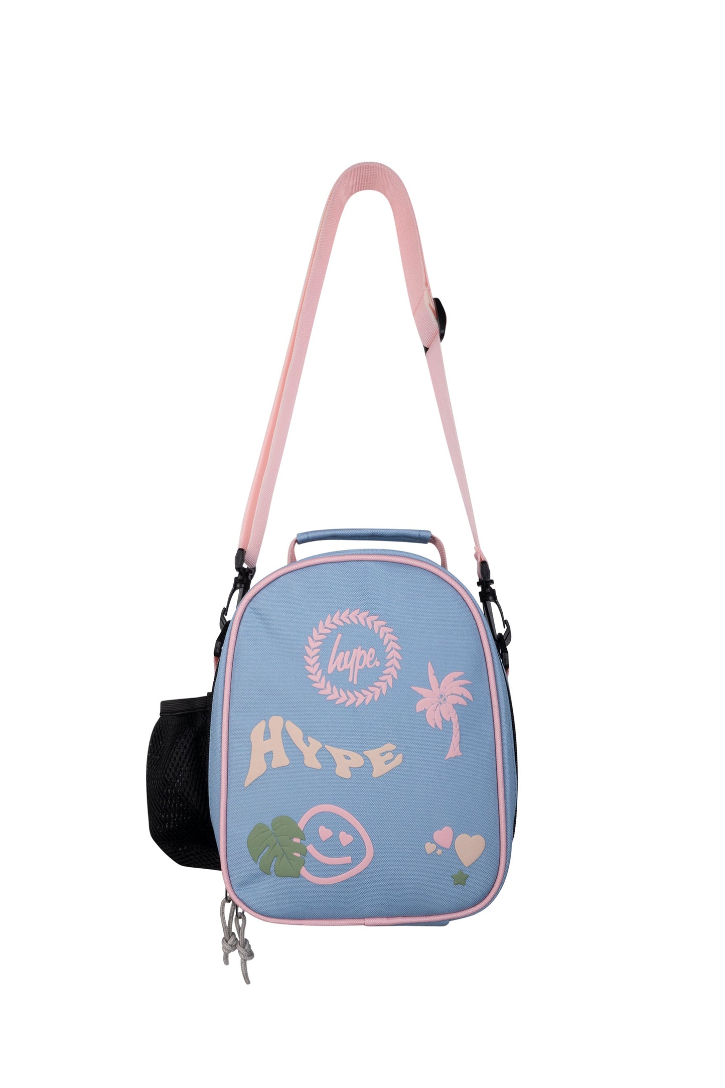 Hype Kids Baby Blue/Pink Palm Icon Maxi Lunch Box