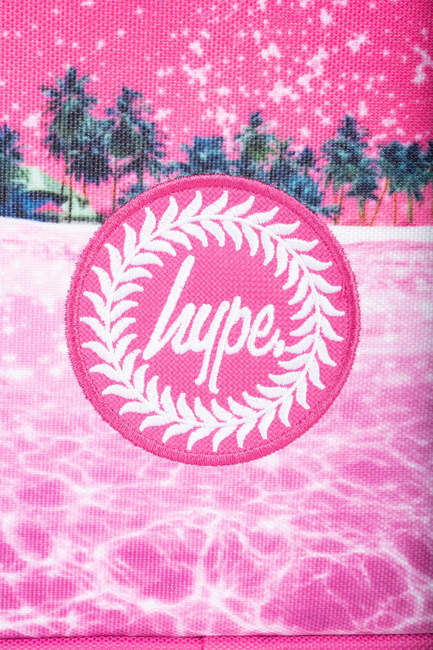 Hype Kids Pink Palms Lunch Box