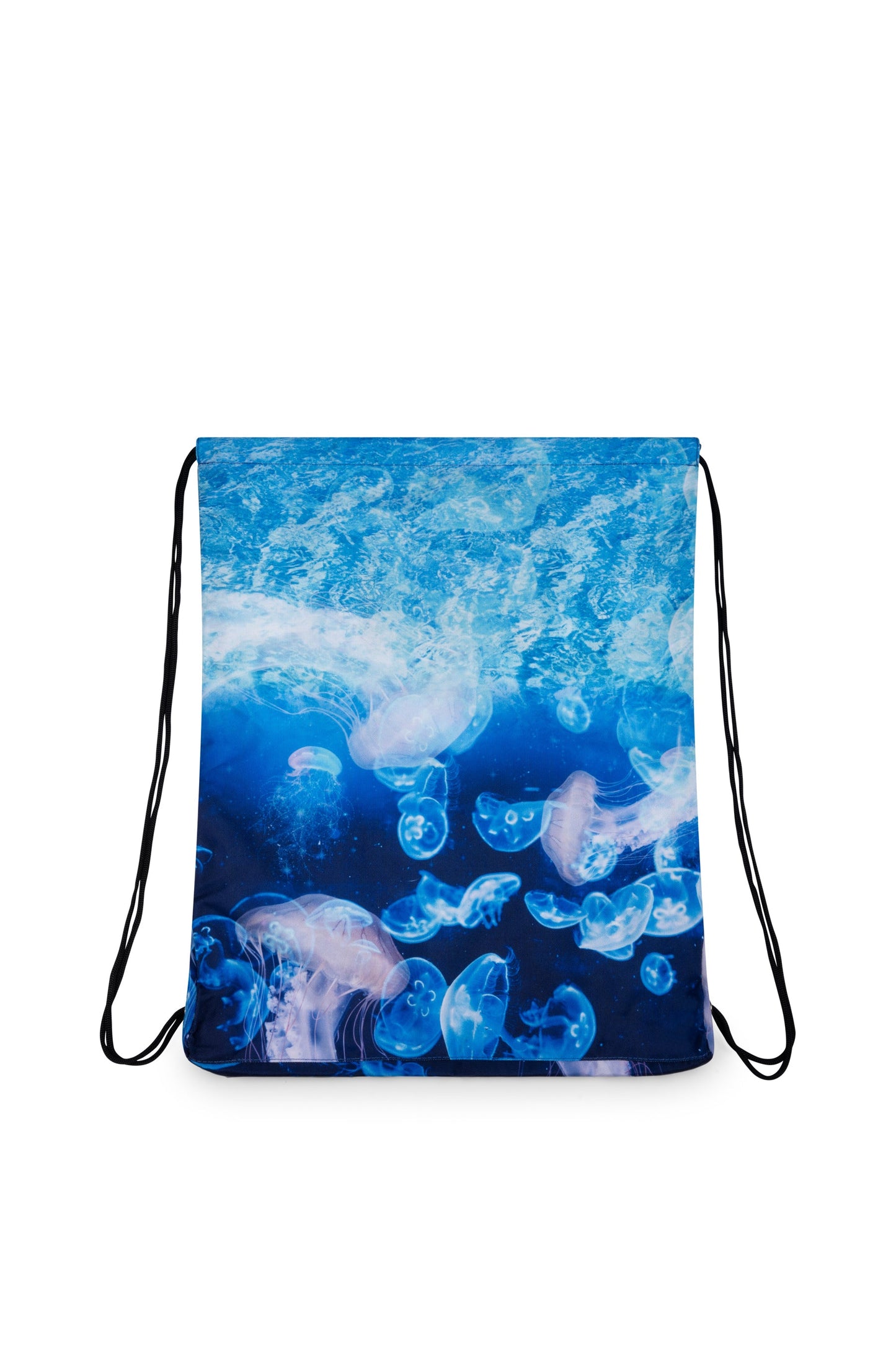 Hype Kids Blue Jellyfish Drawstring Bag