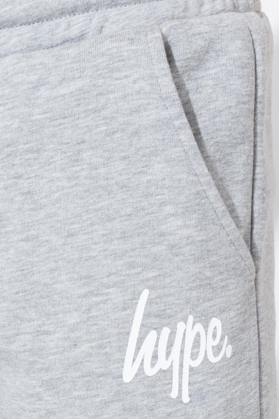 Hype Grey Script Kids Joggers