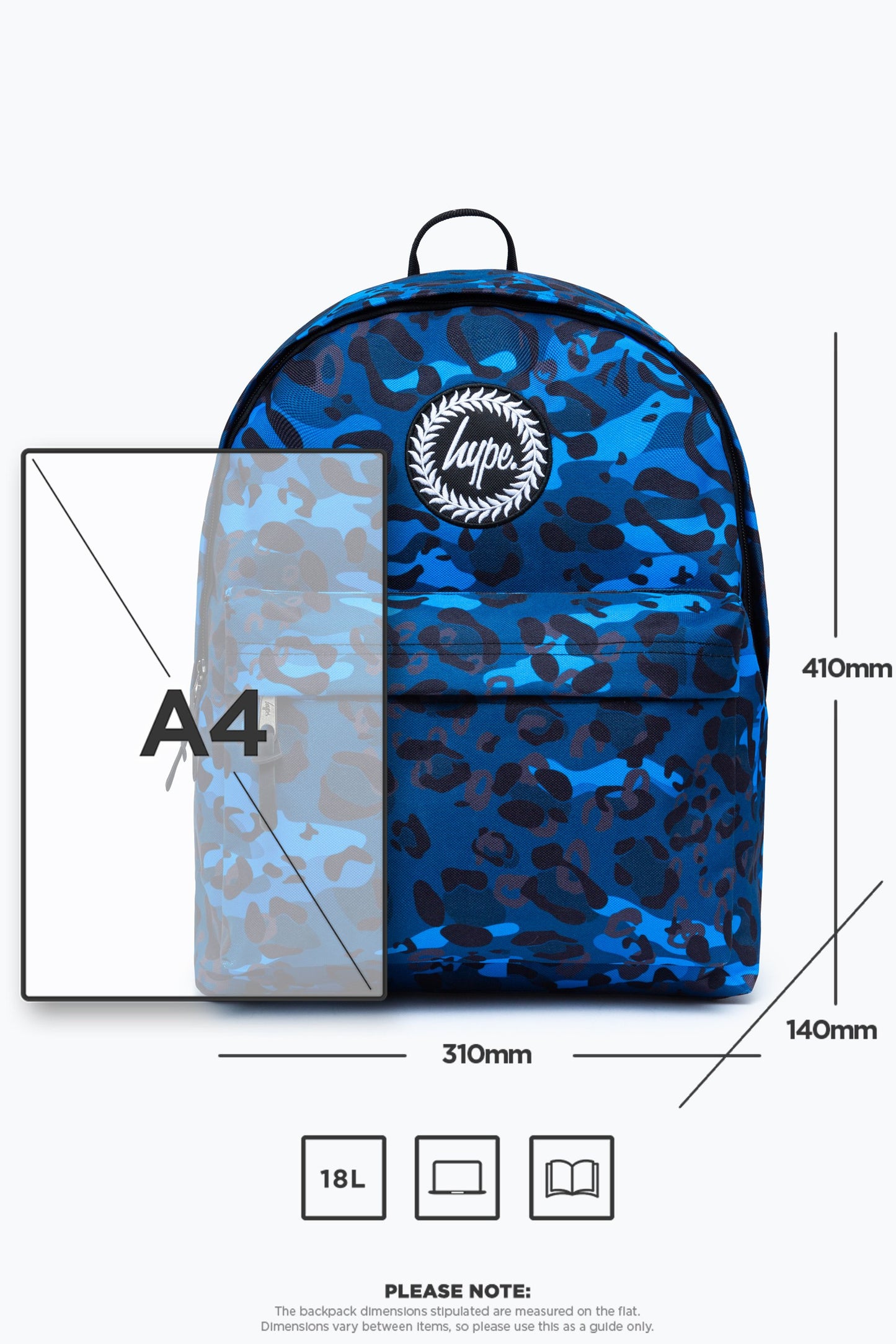 HYPE LEOPARD CAMO BACKPACK