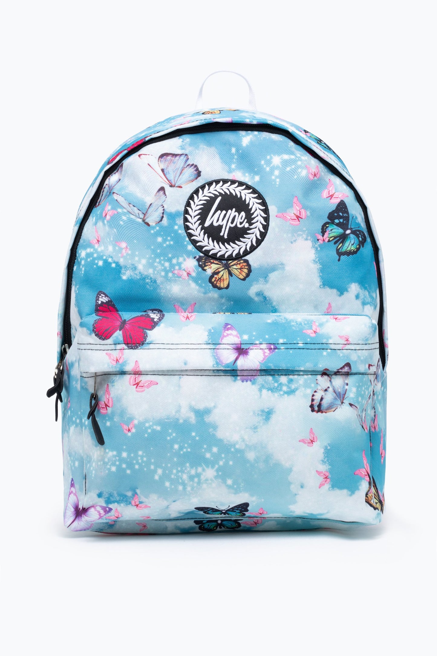 HYPE GLITTER BUTTERFLY SKIES BACKPACK