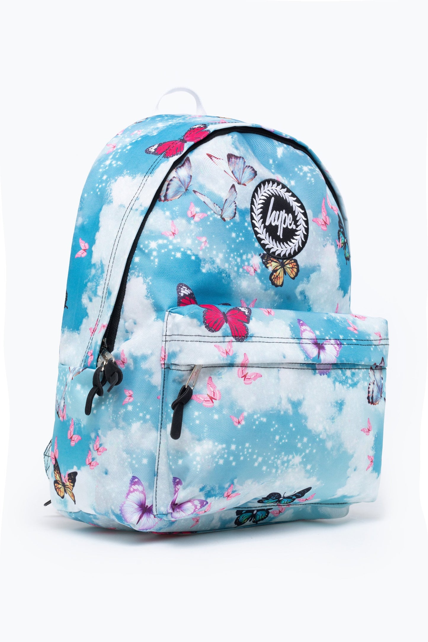 HYPE GLITTER BUTTERFLY SKIES BACKPACK