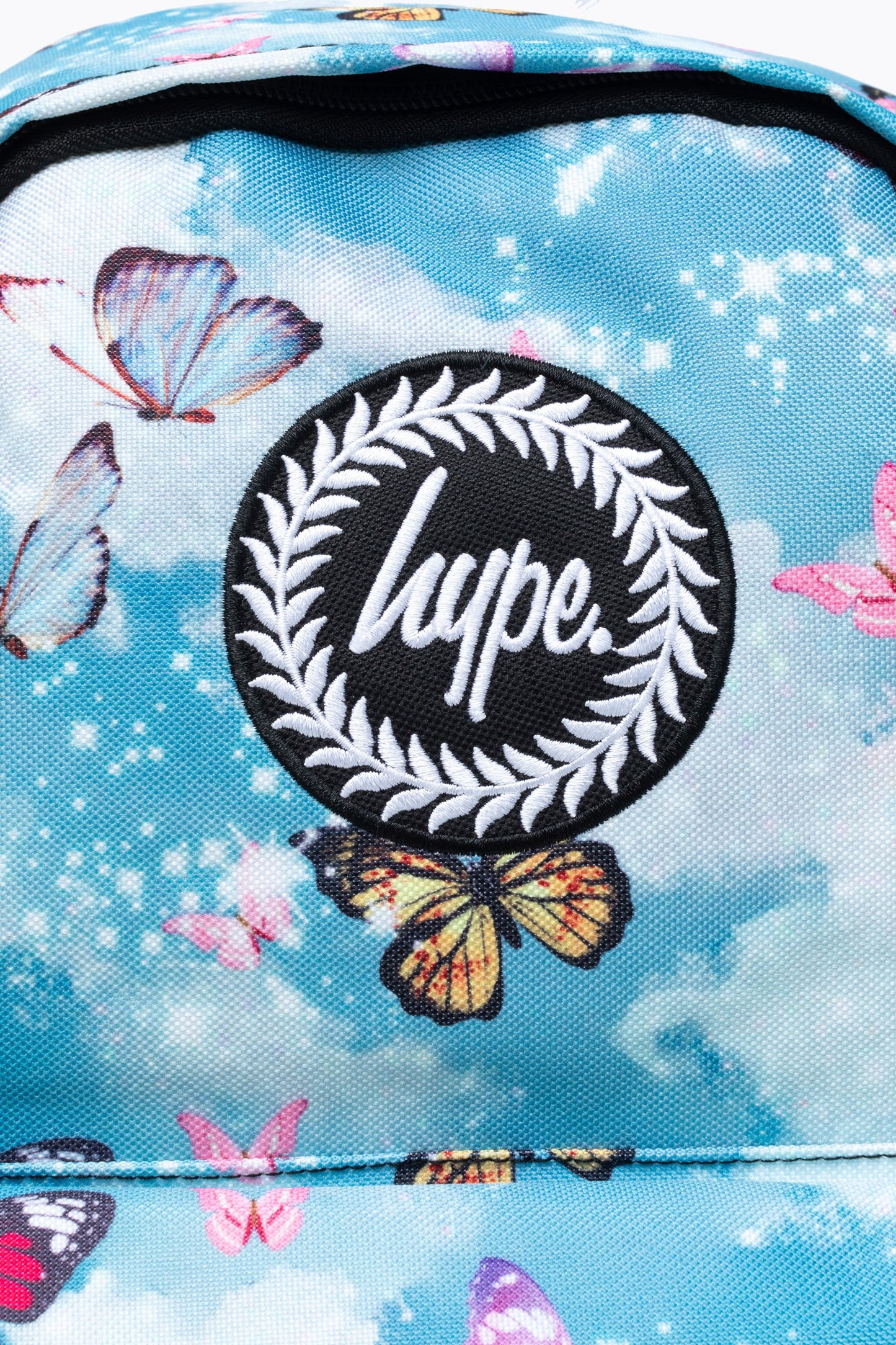 HYPE GLITTER BUTTERFLY SKIES BACKPACK