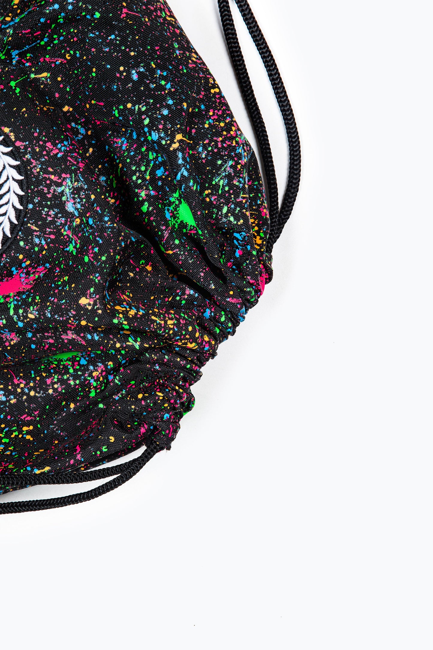 HYPE MULTI COLOUR SPLAT DRAWSTRING BAG