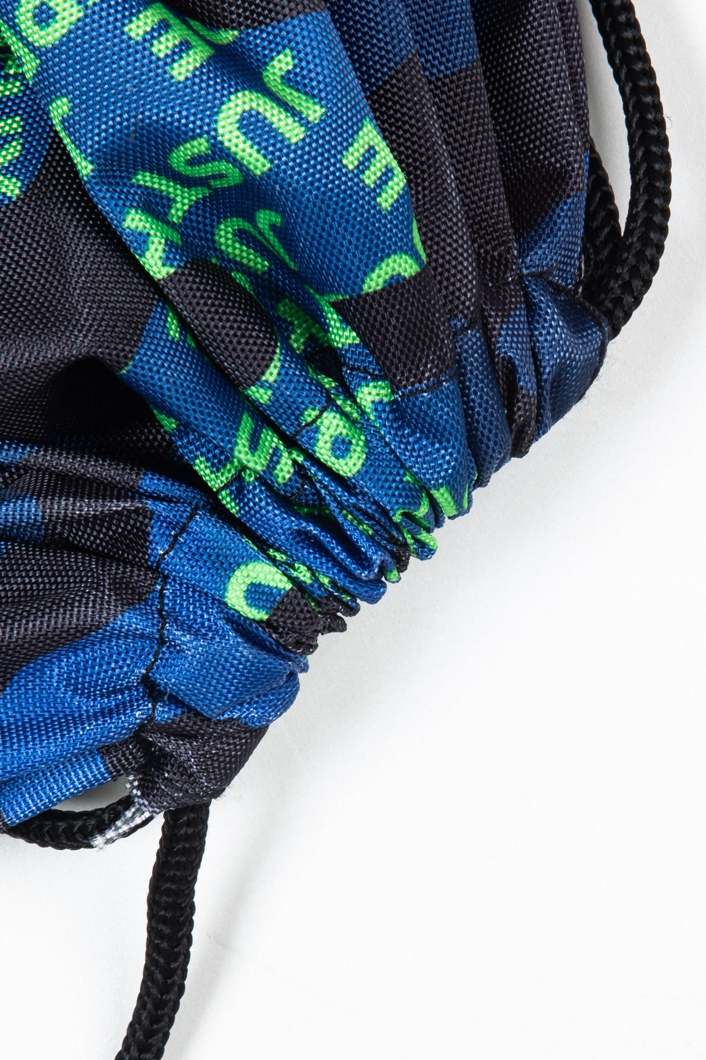 HYPE NEON LOGO CAMO DRAWSTRING BAG