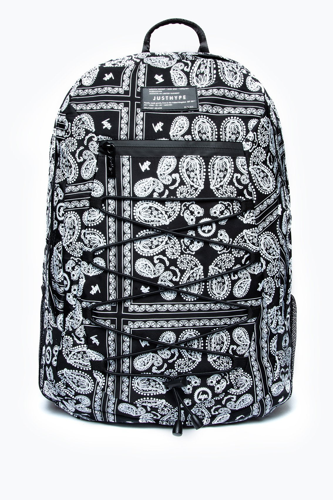 HYPE BLACK BANDANA MAXI BACKPACK