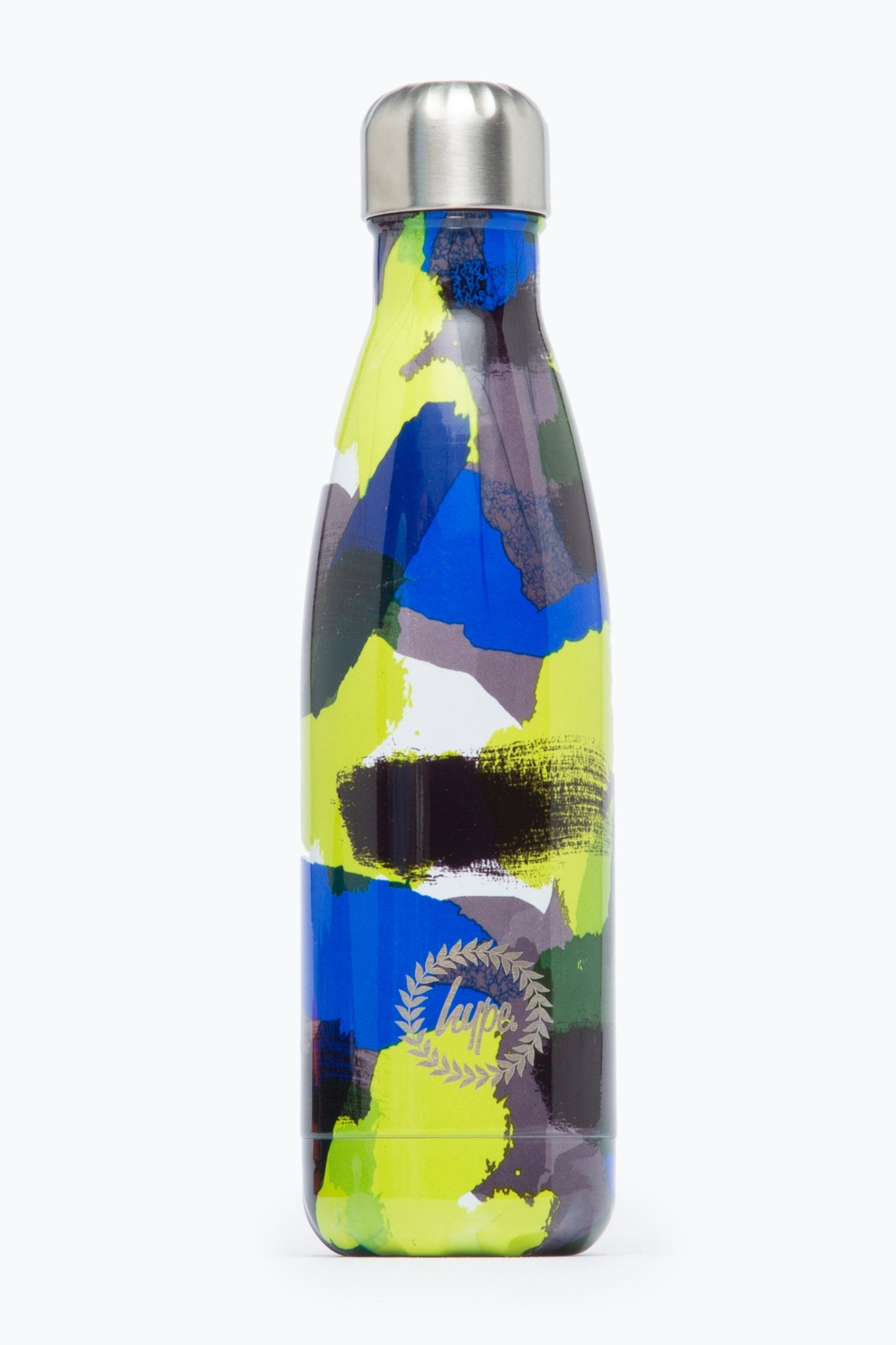 HYPE BRUSH STROKE CAMO METAL WATER BOTTLE - 500ML