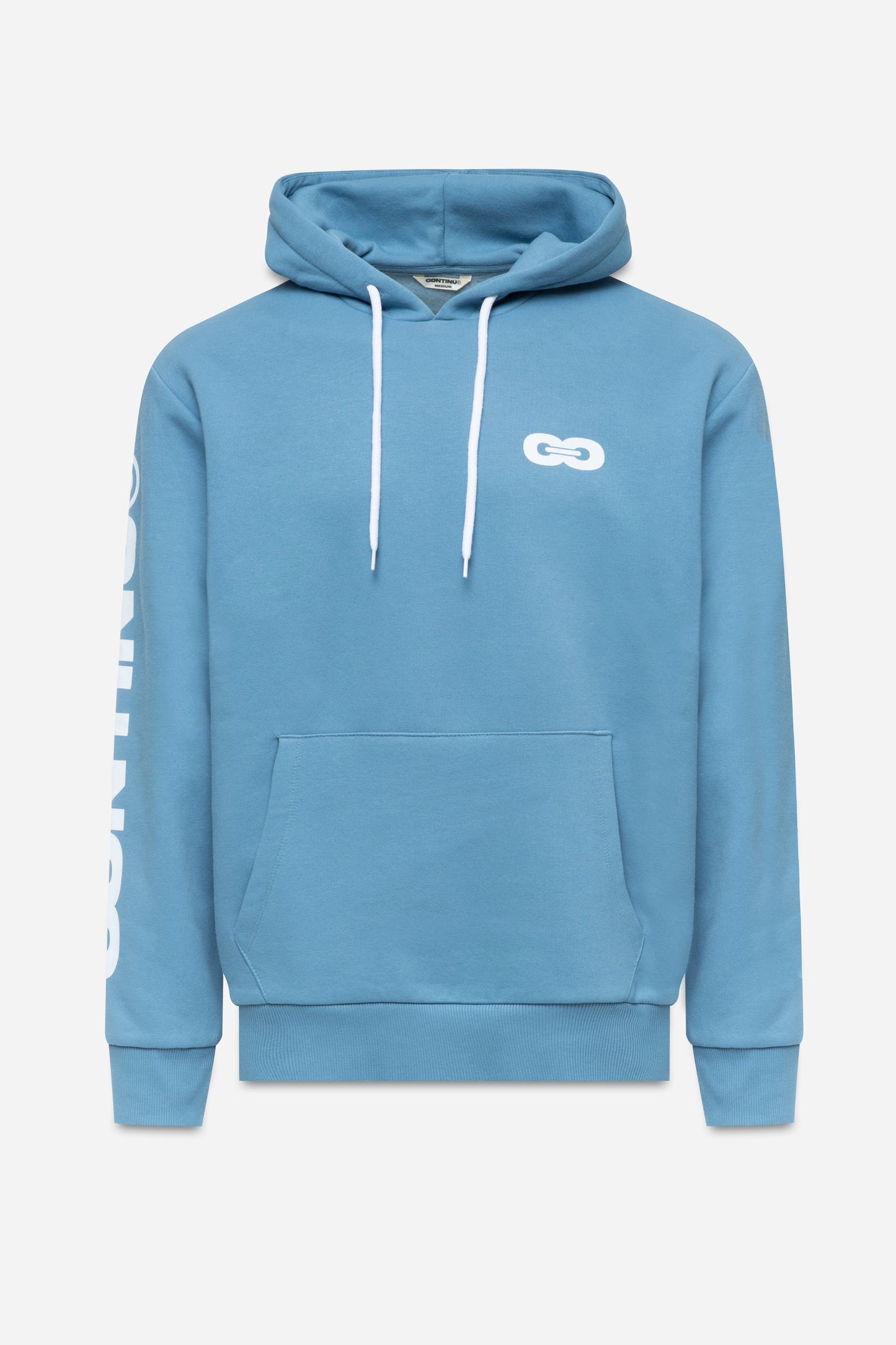 CONTINU8 BLUE OVERSIZED HOODIE