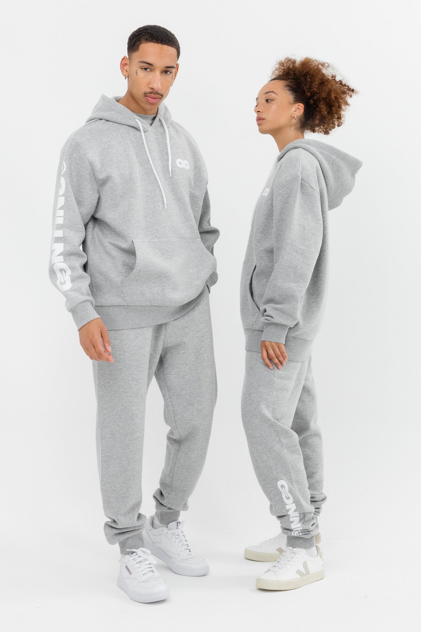 CONTINU8 GREY JOGGERS