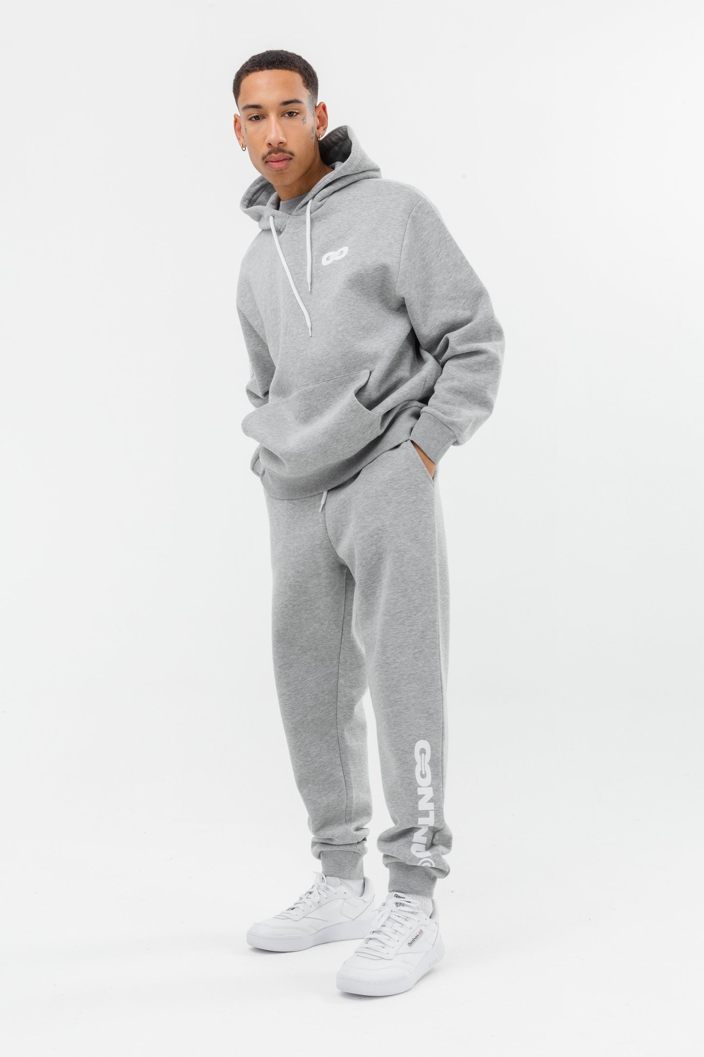 CONTINU8 GREY JOGGERS