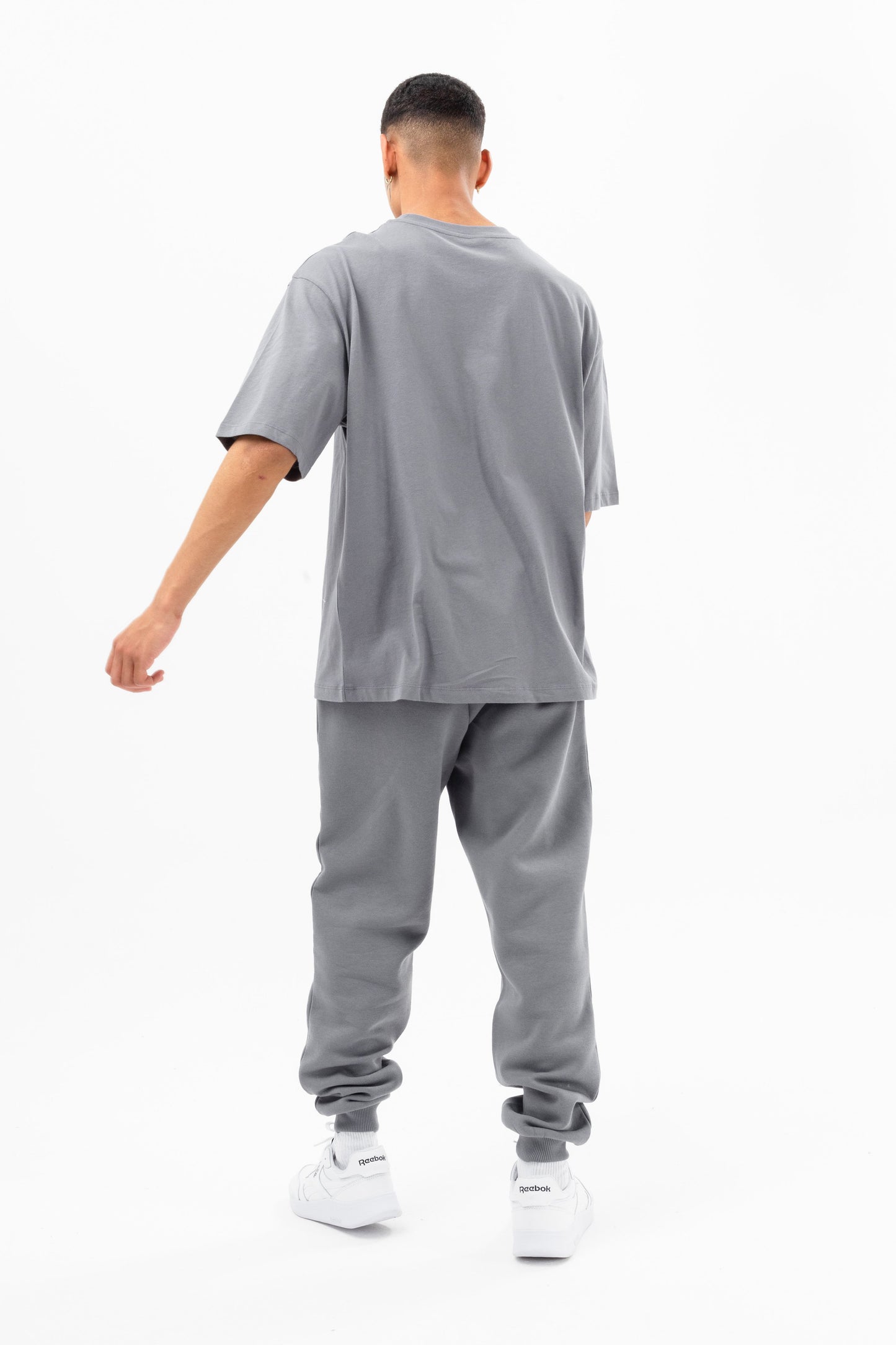 CONTINU8 GREY OVERSIZED T-SHIRT