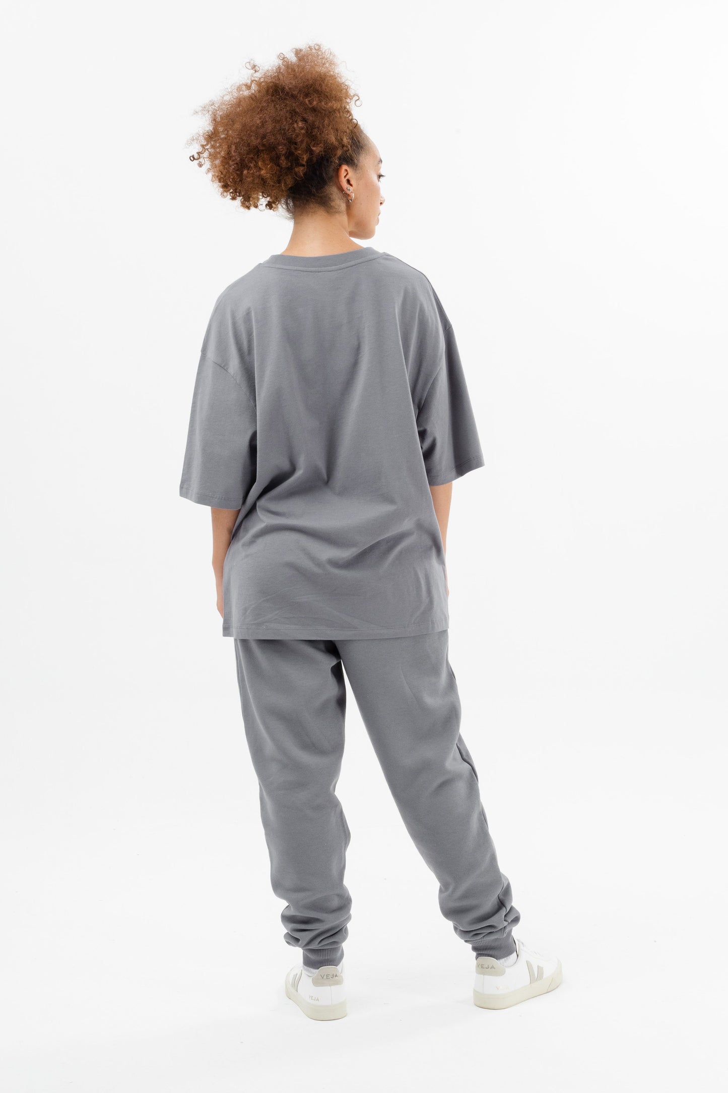 CONTINU8 GREY OVERSIZED T-SHIRT