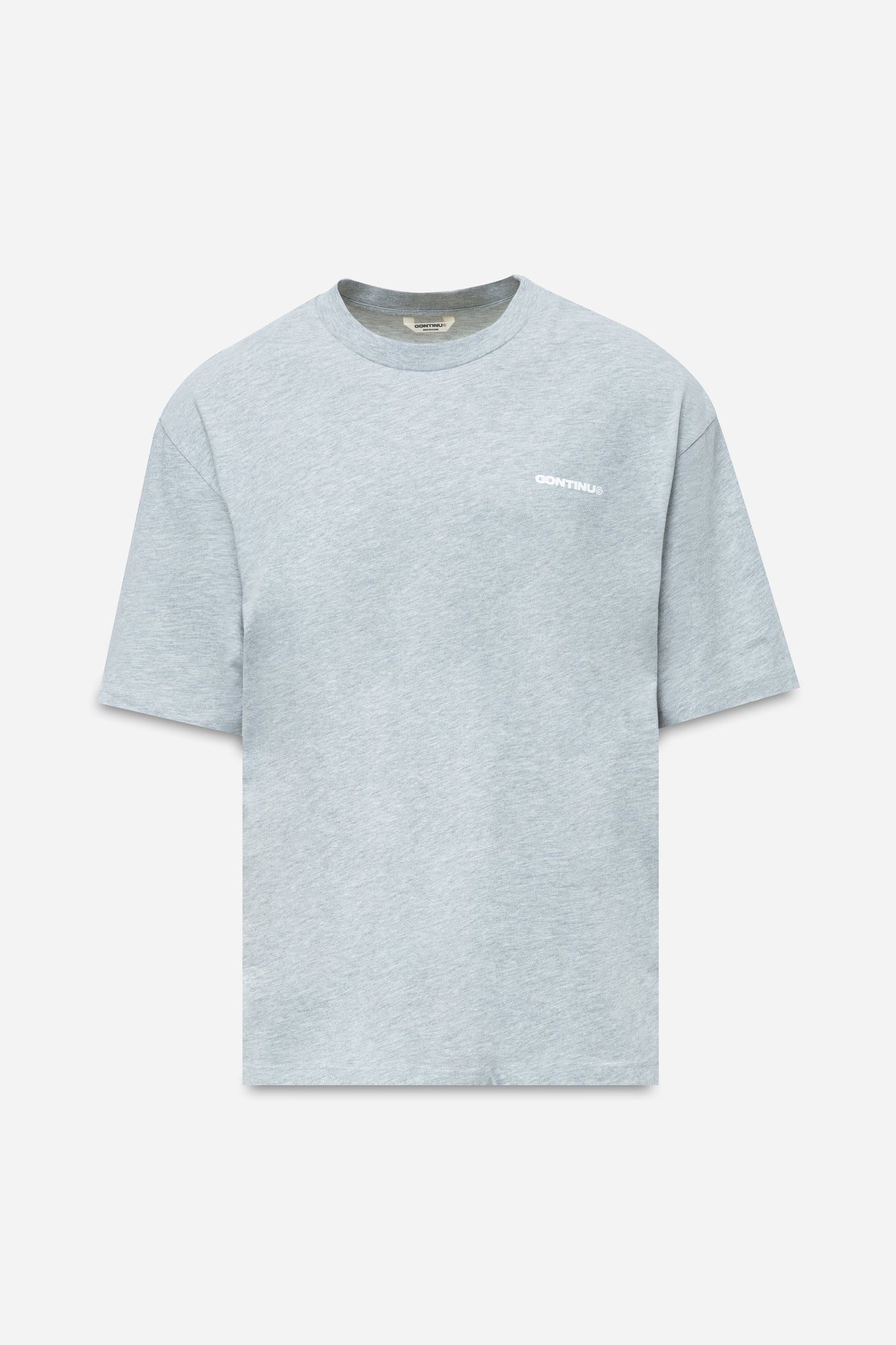 CONTINU8 GREY OVERSIZED T-SHIRT