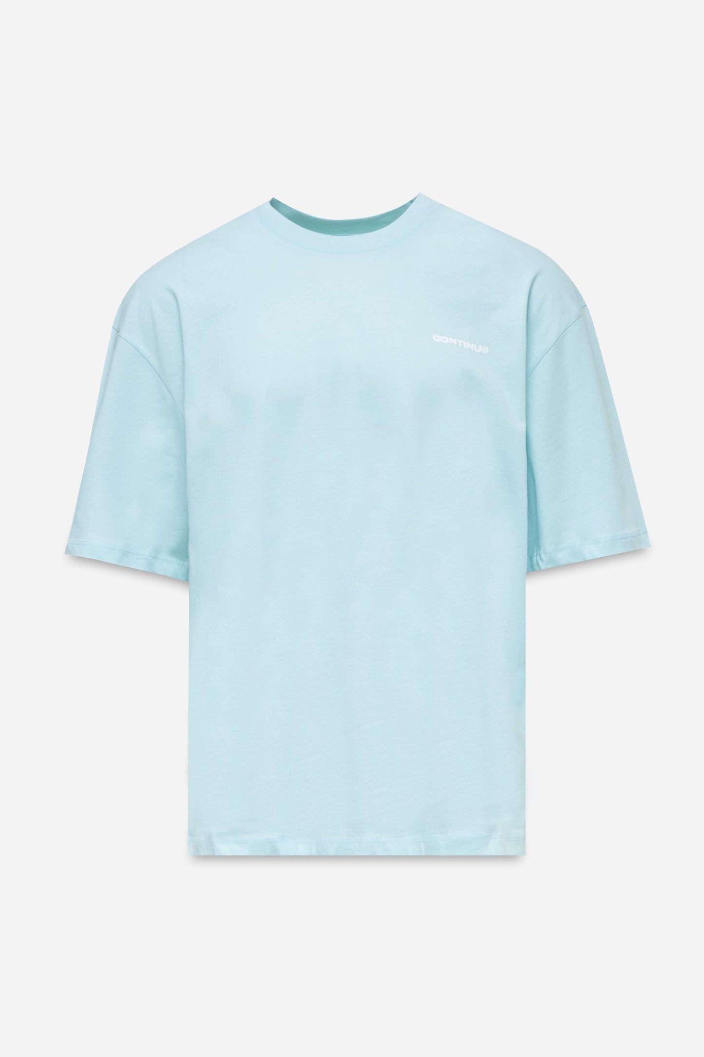 CONTINU8 BLUE OVERSIZED T-SHIRT