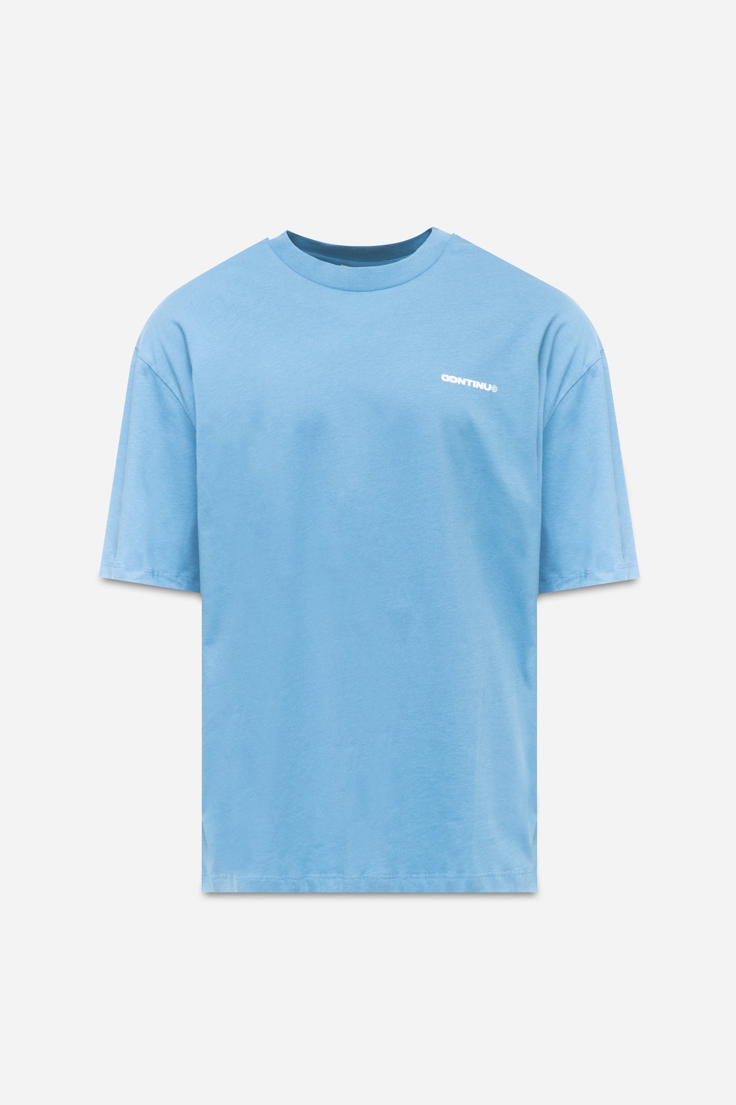 CONTINU8 BLUE OVERSIZED T-SHIRT