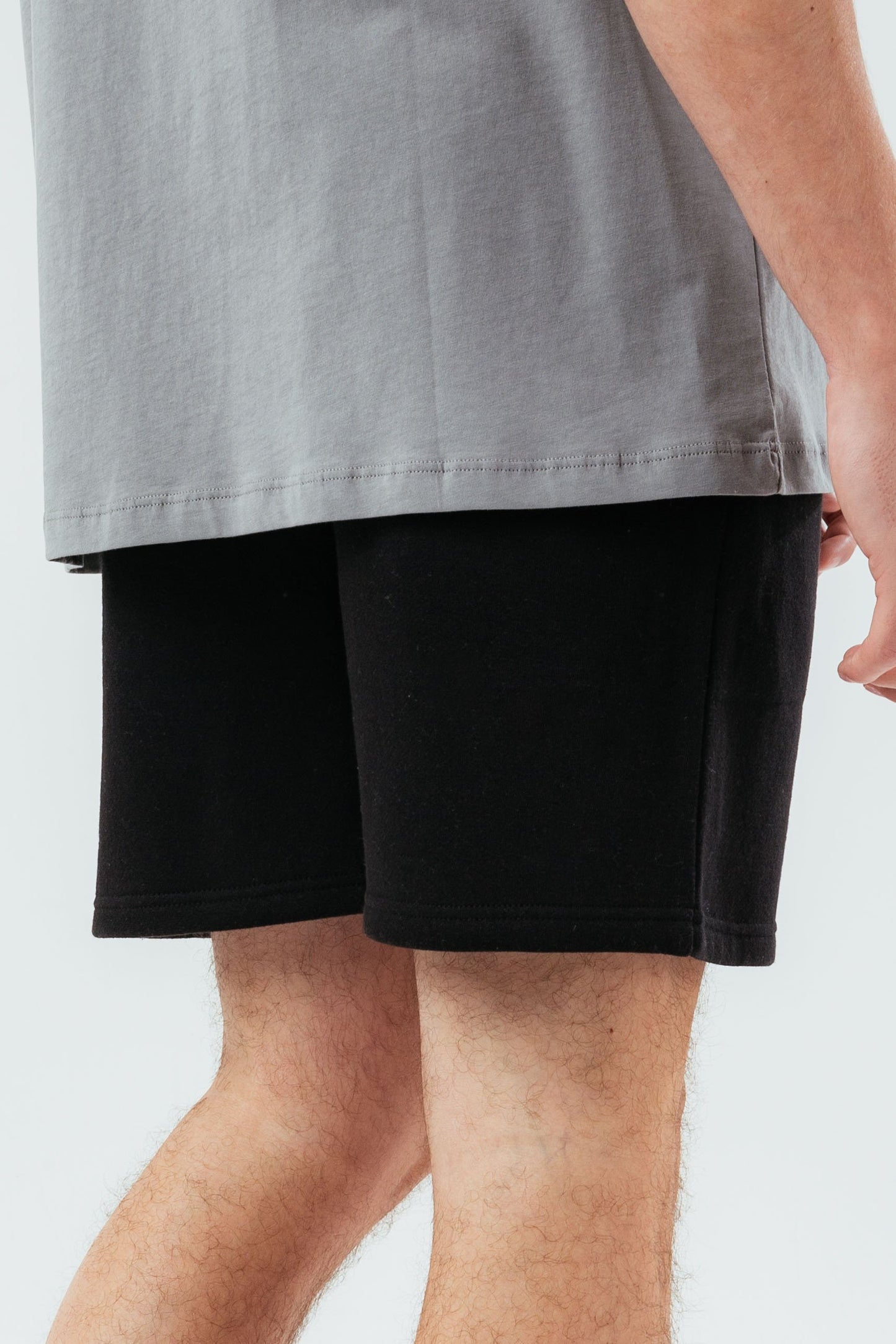 HYPE BLACK SCRIBBLE MEN'S SHORTS