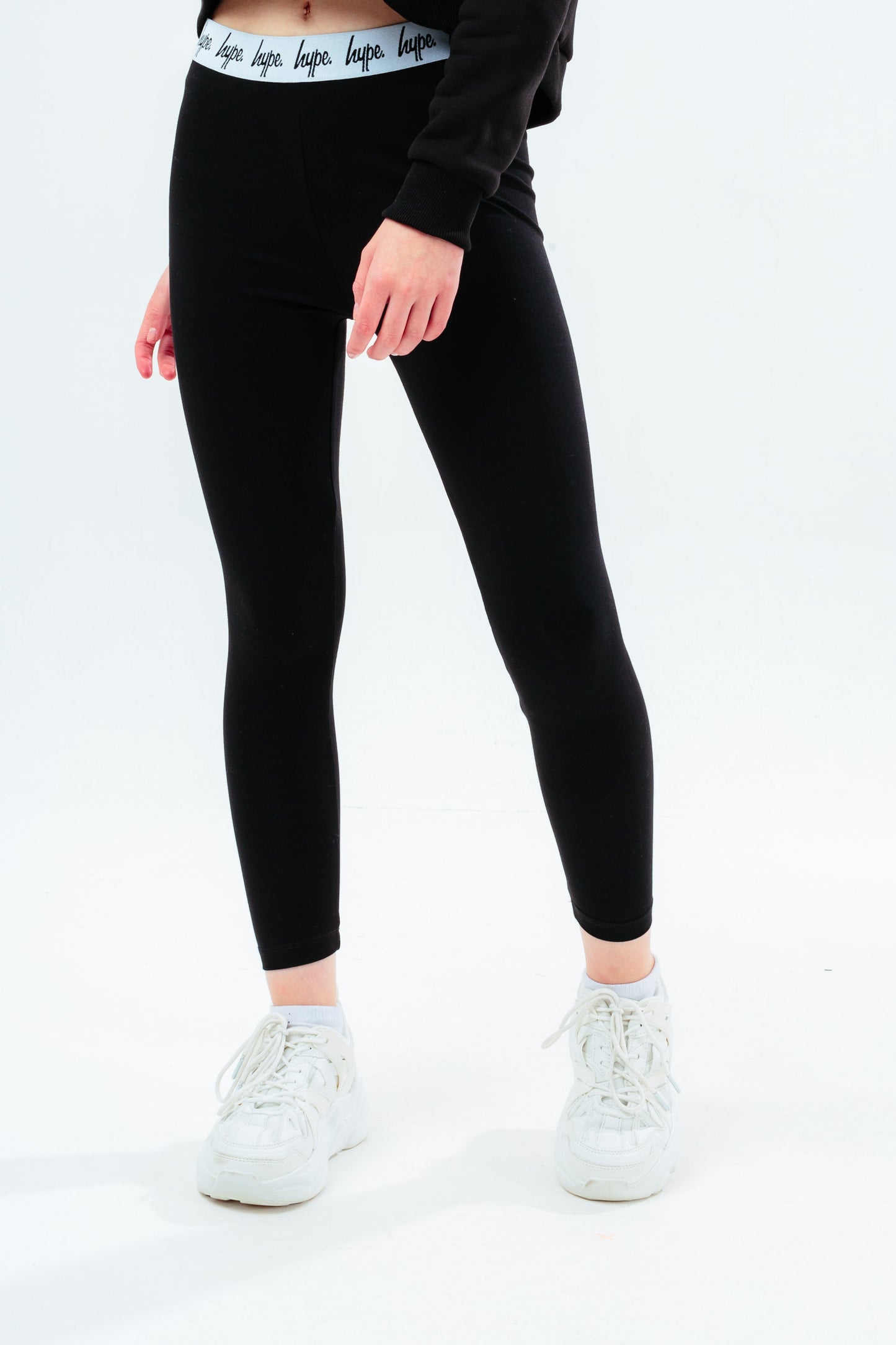 HYPE GIRLS BLACK&GREY 2 PACK LEGGINGS SET