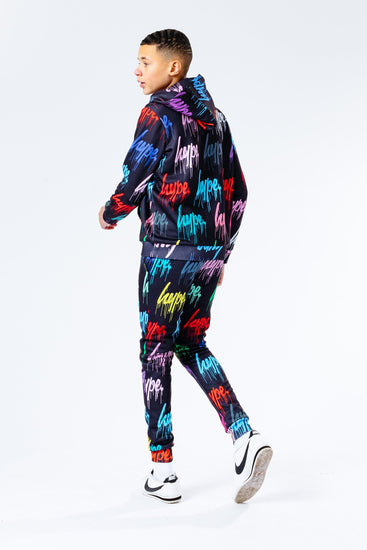 Hype Multi Drips Repeat Logo Kids Joggers