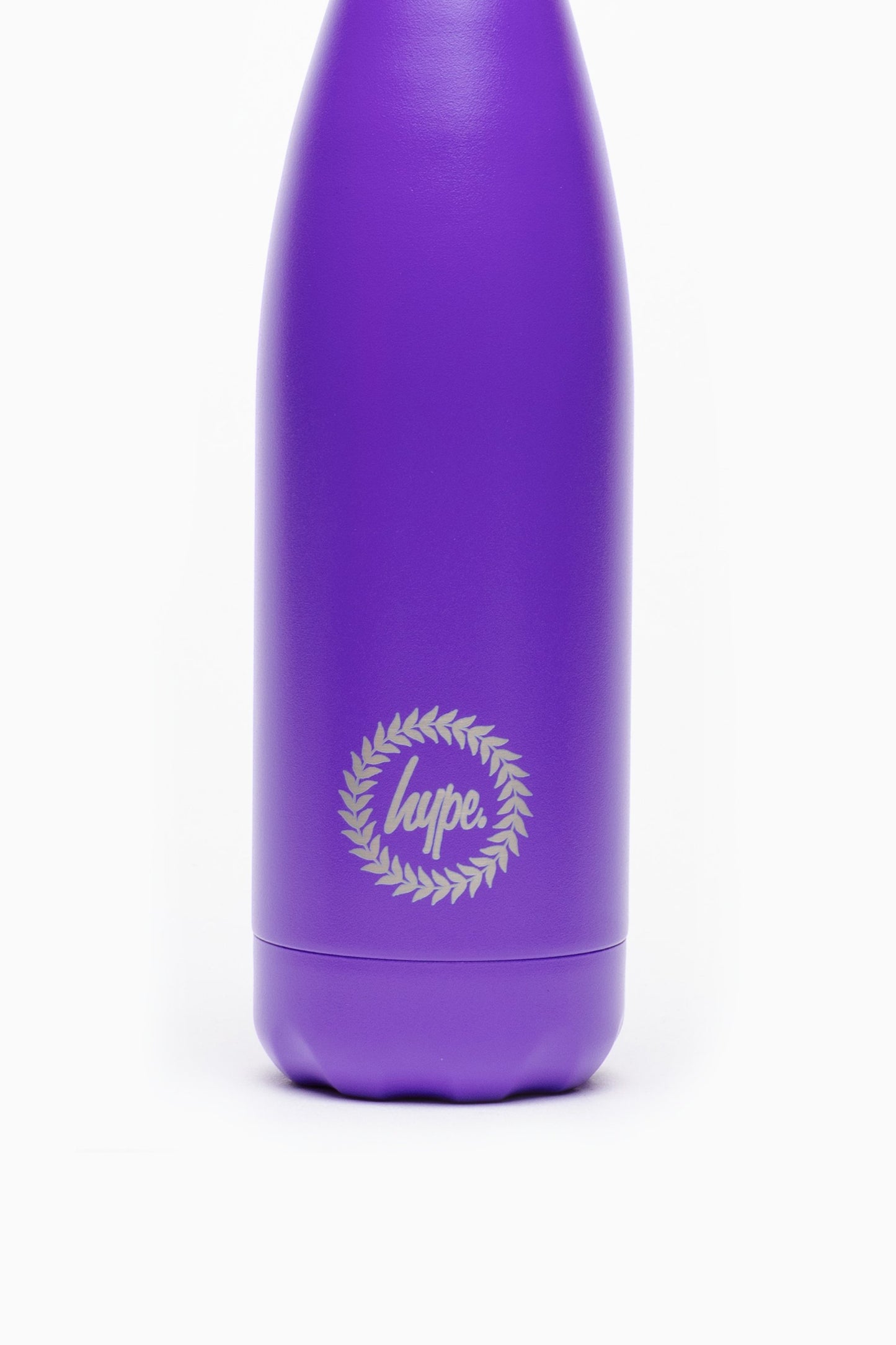 Hype Purple Top Metal Reusable Bottle