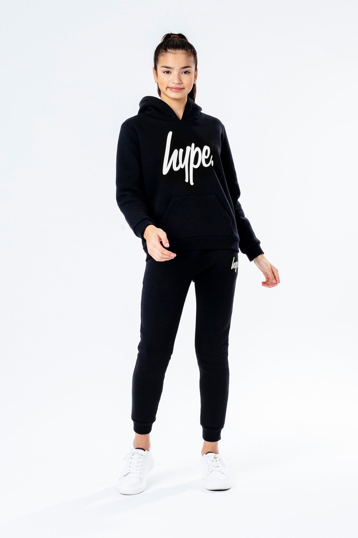 HYPE BLACK SCRIPT KIDS TRACKSUIT