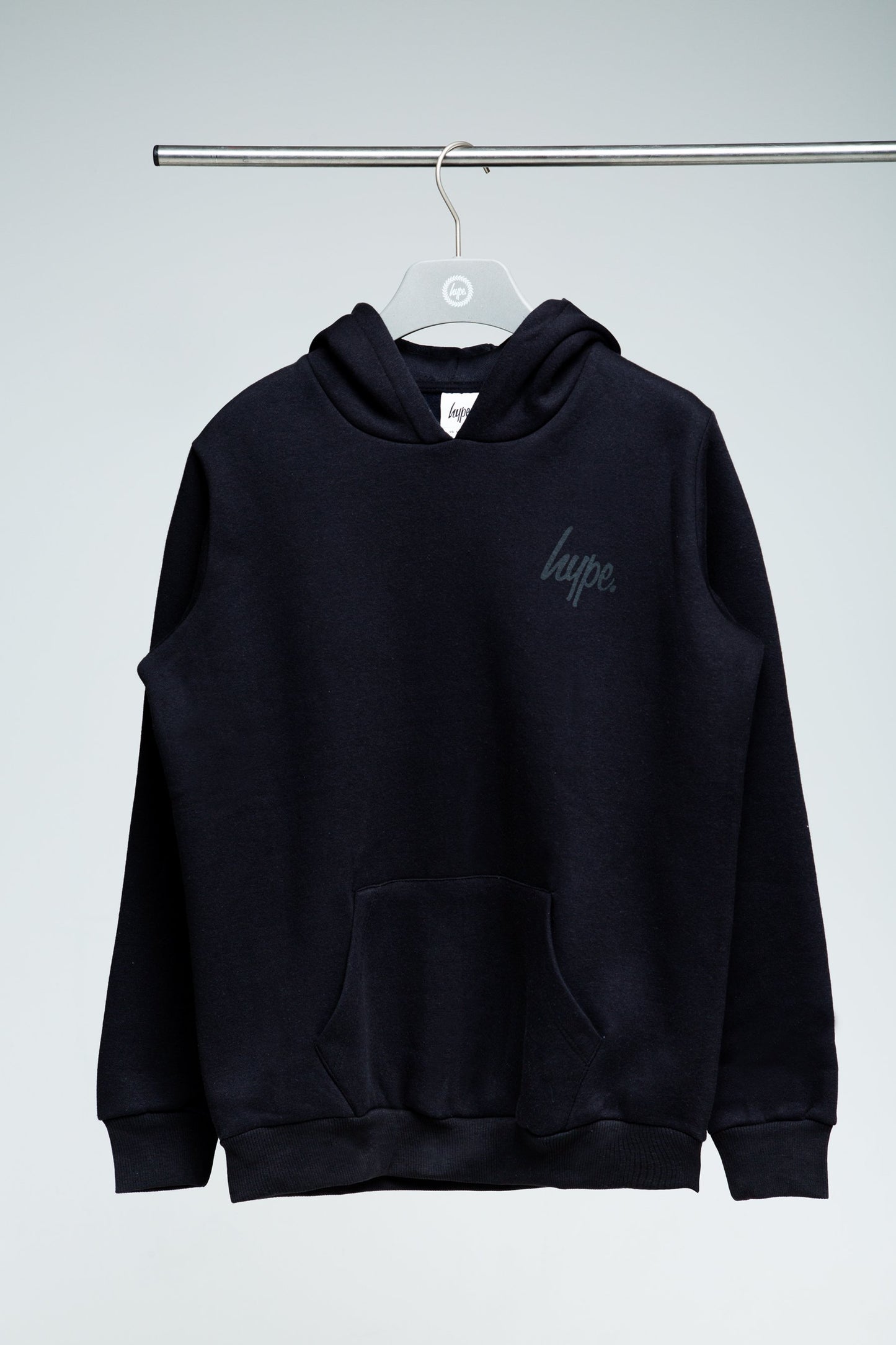 Hype Black Kids Pullover Hoodie & Shorts Set