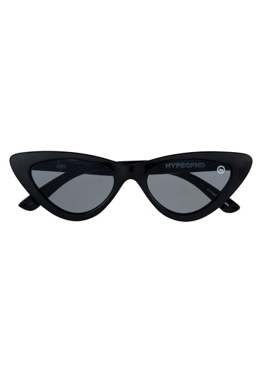 Hype Black Cat Eye Sunglasses