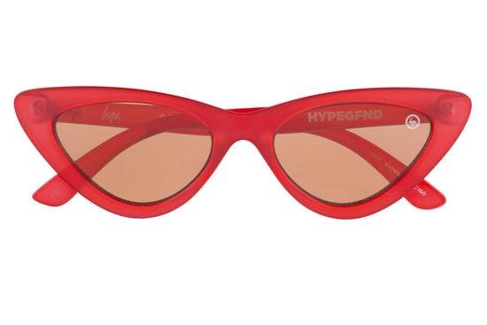 Hype Red Cat Eye Sunglasses