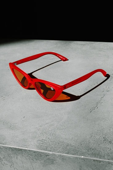 Hype Red Cat Eye Sunglasses