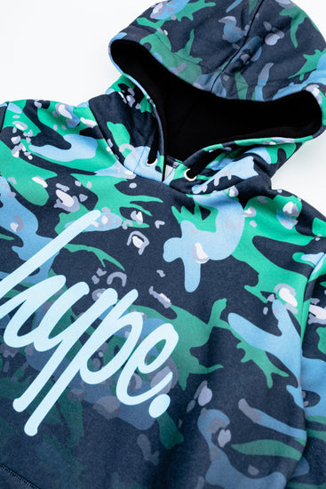 Hype Camouflage Fade Kids Pullover Hoodie