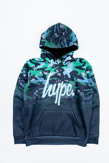 Hype Camouflage Fade Kids Pullover Hoodie