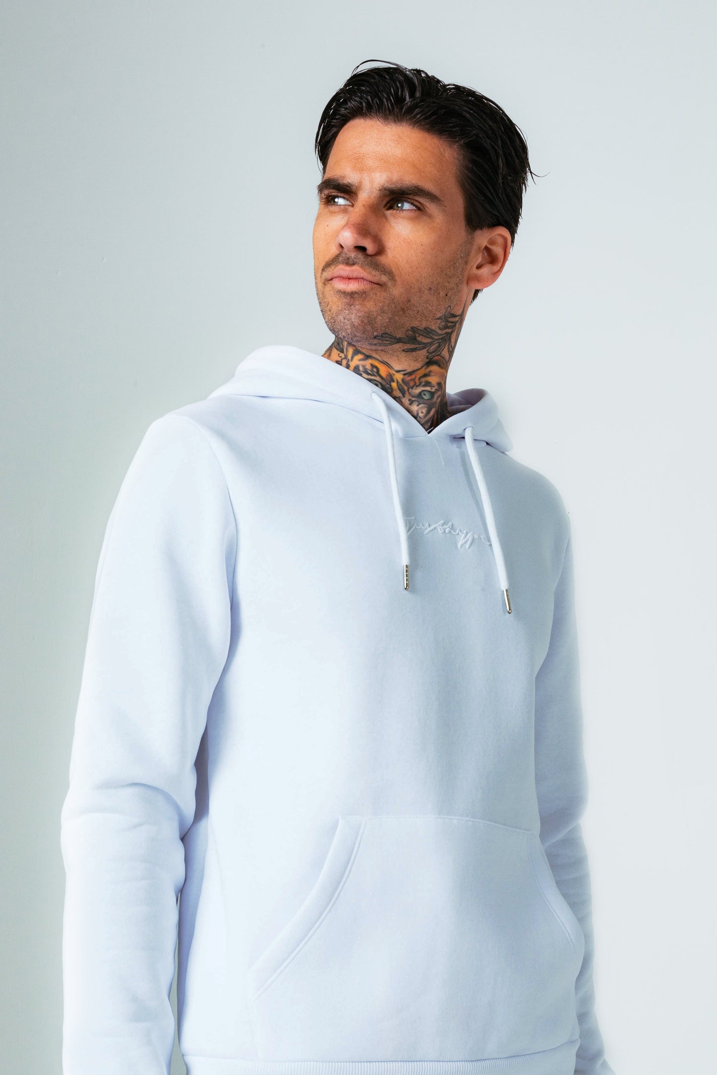 HYPE WHITE SCRIBBLE MEN'S TRACKSUIT