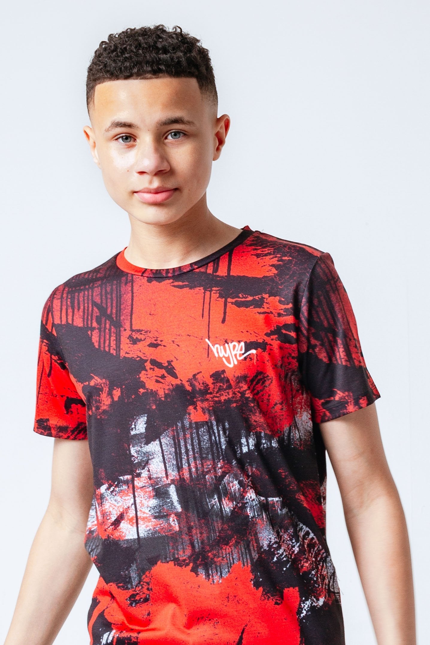 HYPE DRIPPY BLOTCH BOYS T-SHIRT