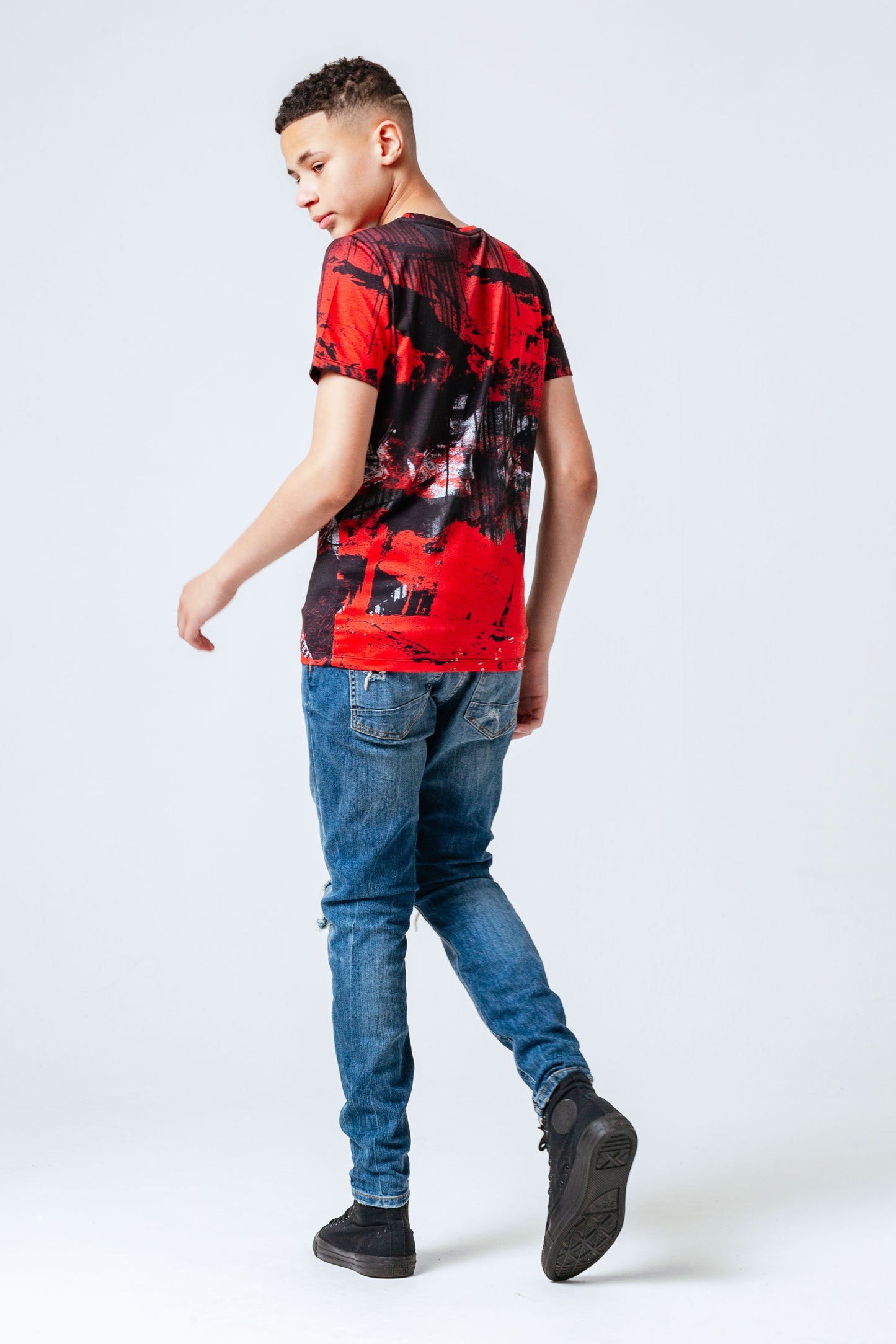 HYPE DRIPPY BLOTCH BOYS T-SHIRT