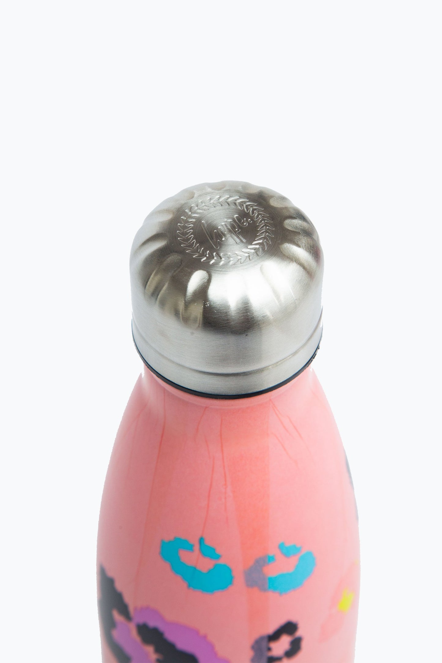 HYPE PINK PAWS METAL REUSABLE BOTTLE - 500ML