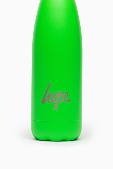 Hype Neon Green Powder Coated Bottle