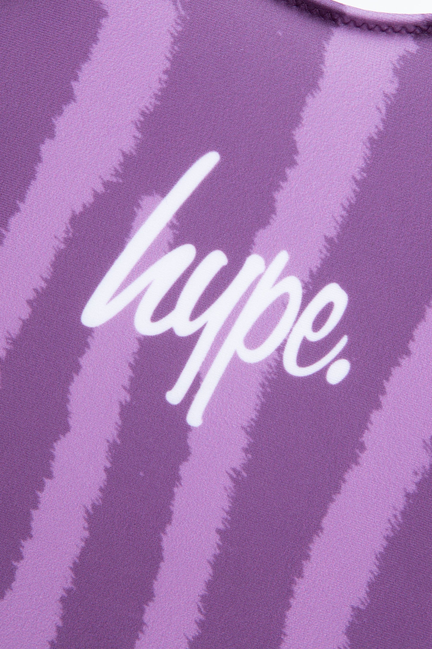 HYPE GIRLS PURPLE ZEBRA SWIMSUIT