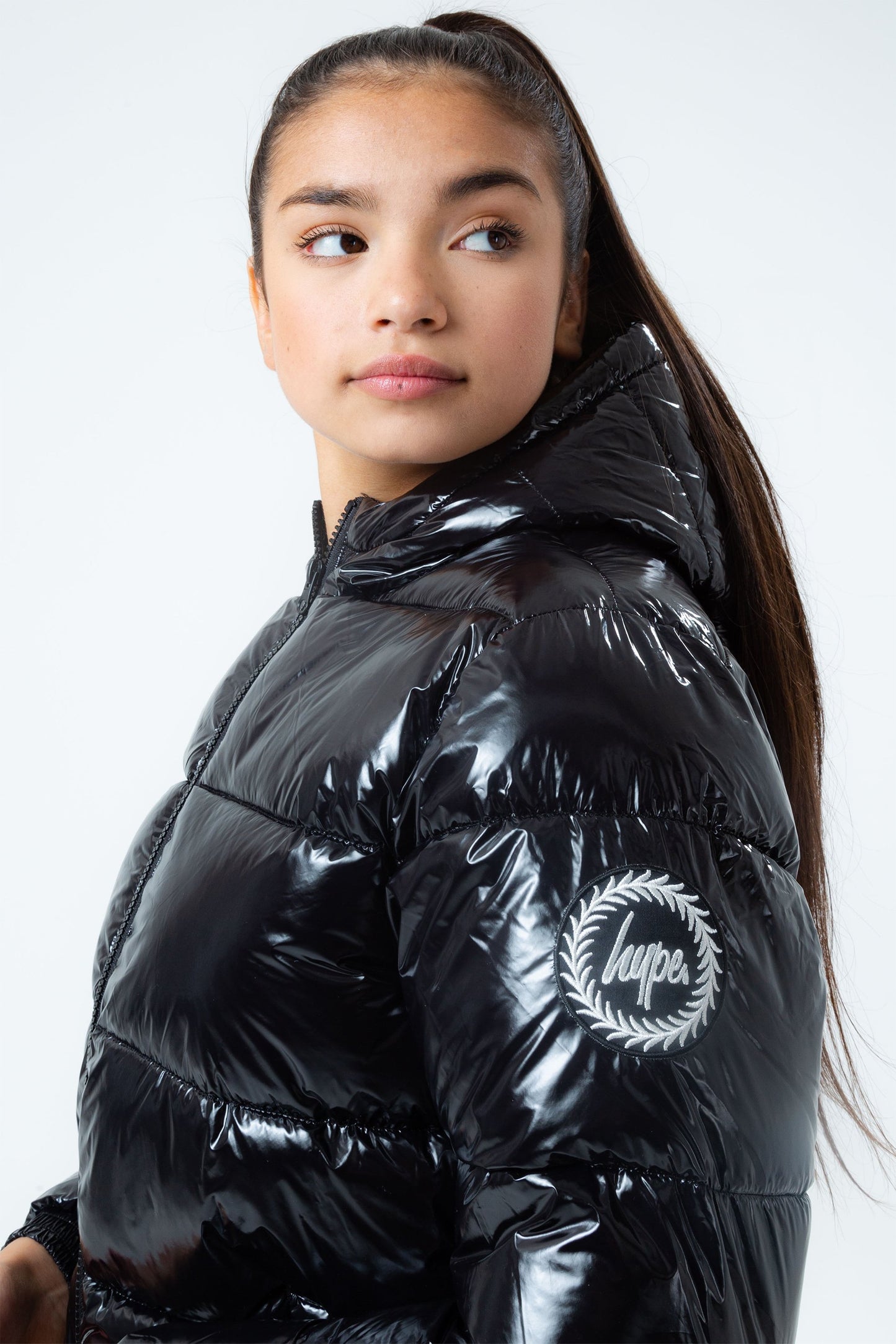 HYPE SHINE KIDS PUFFER PARKER JACKET