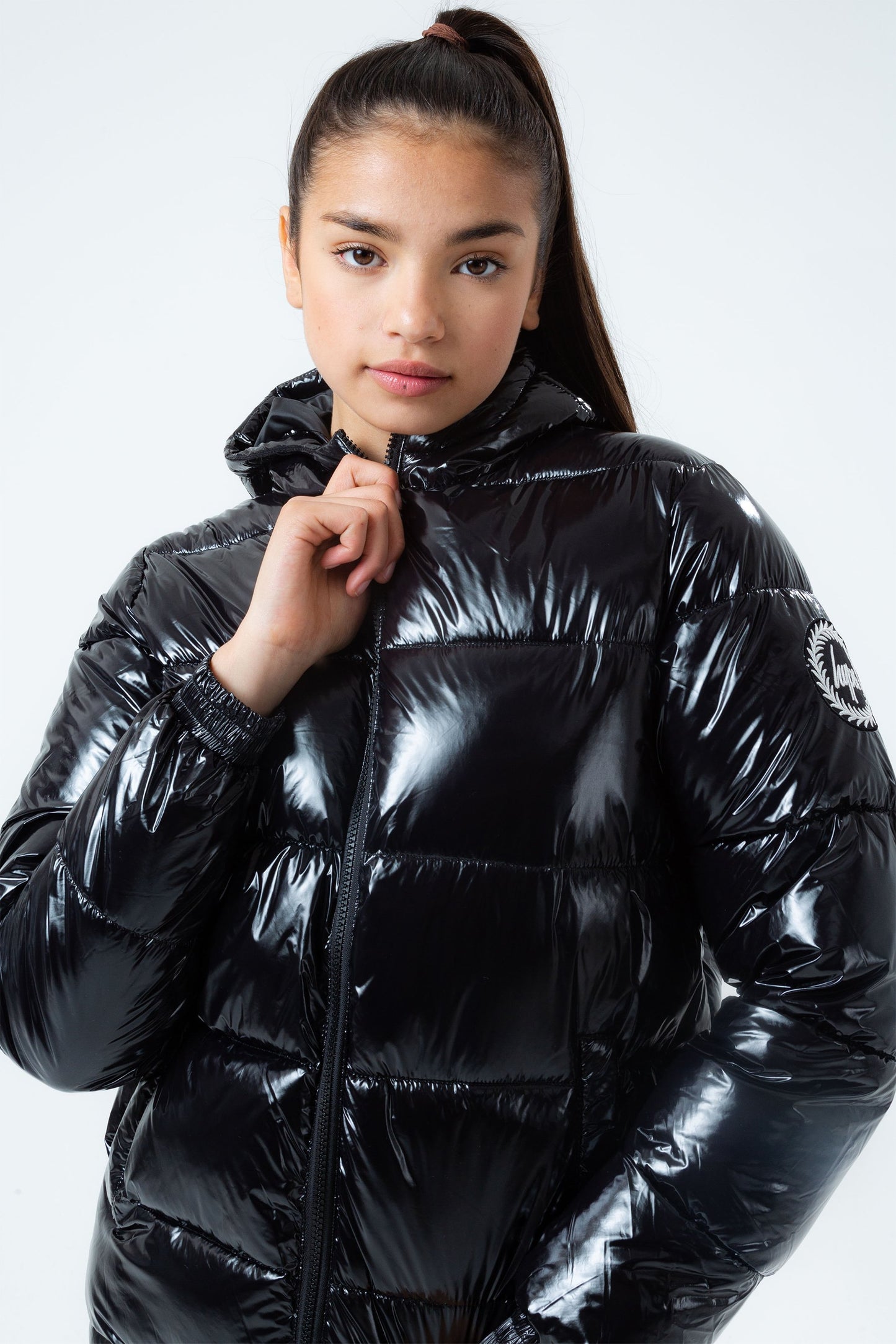 HYPE SHINE KIDS PUFFER PARKER JACKET