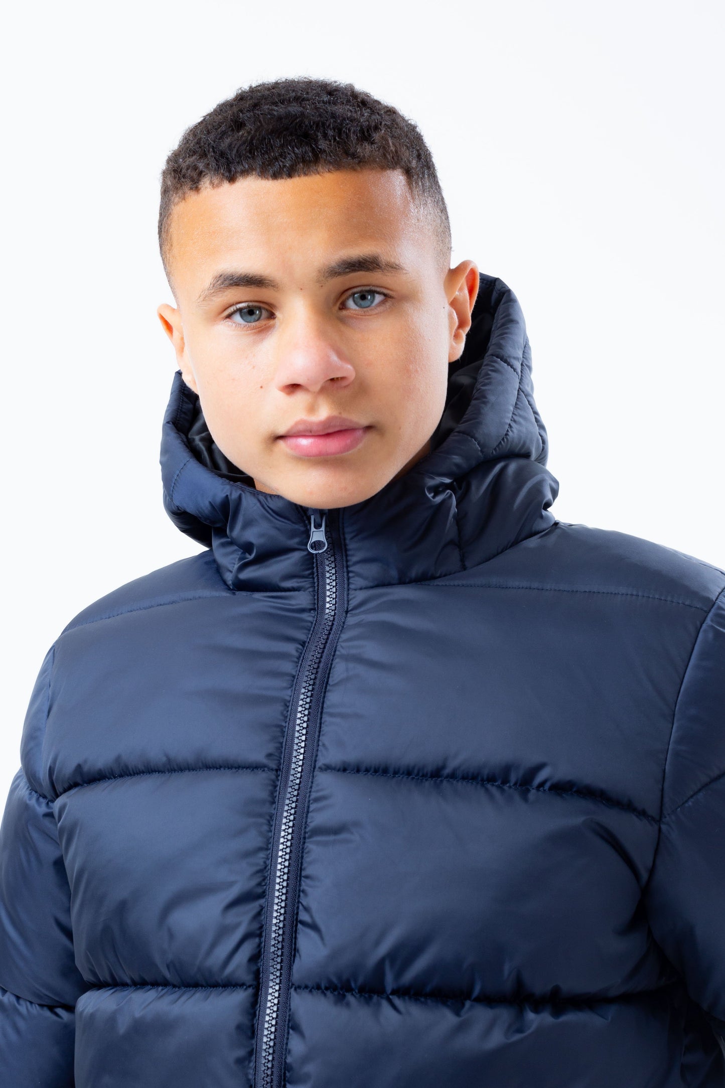 HYPE NAVY KIDS PUFFER JACKET