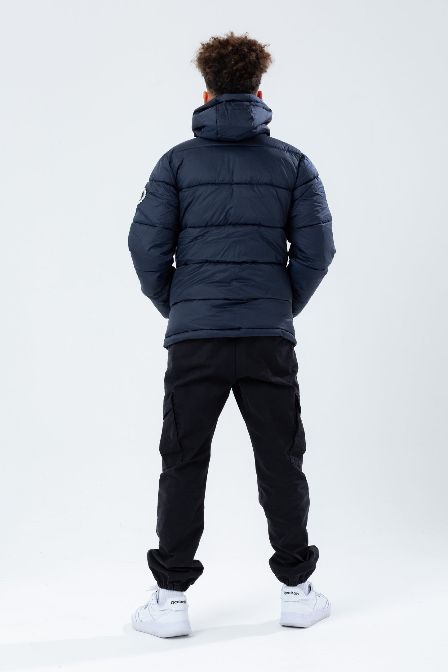 HYPE NAVY KIDS PUFFER JACKET