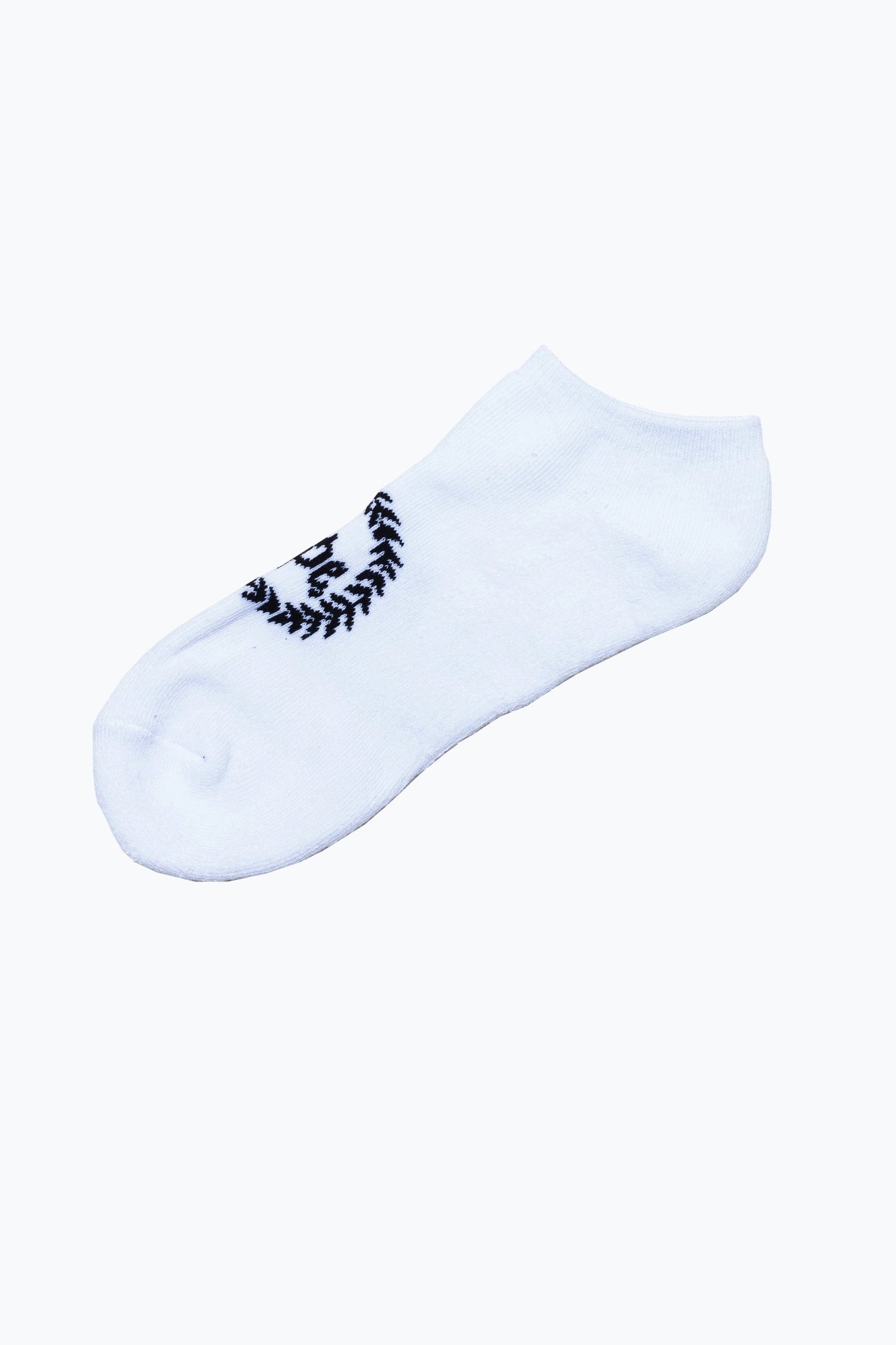 Hype 3 Pack White Trainer Socks