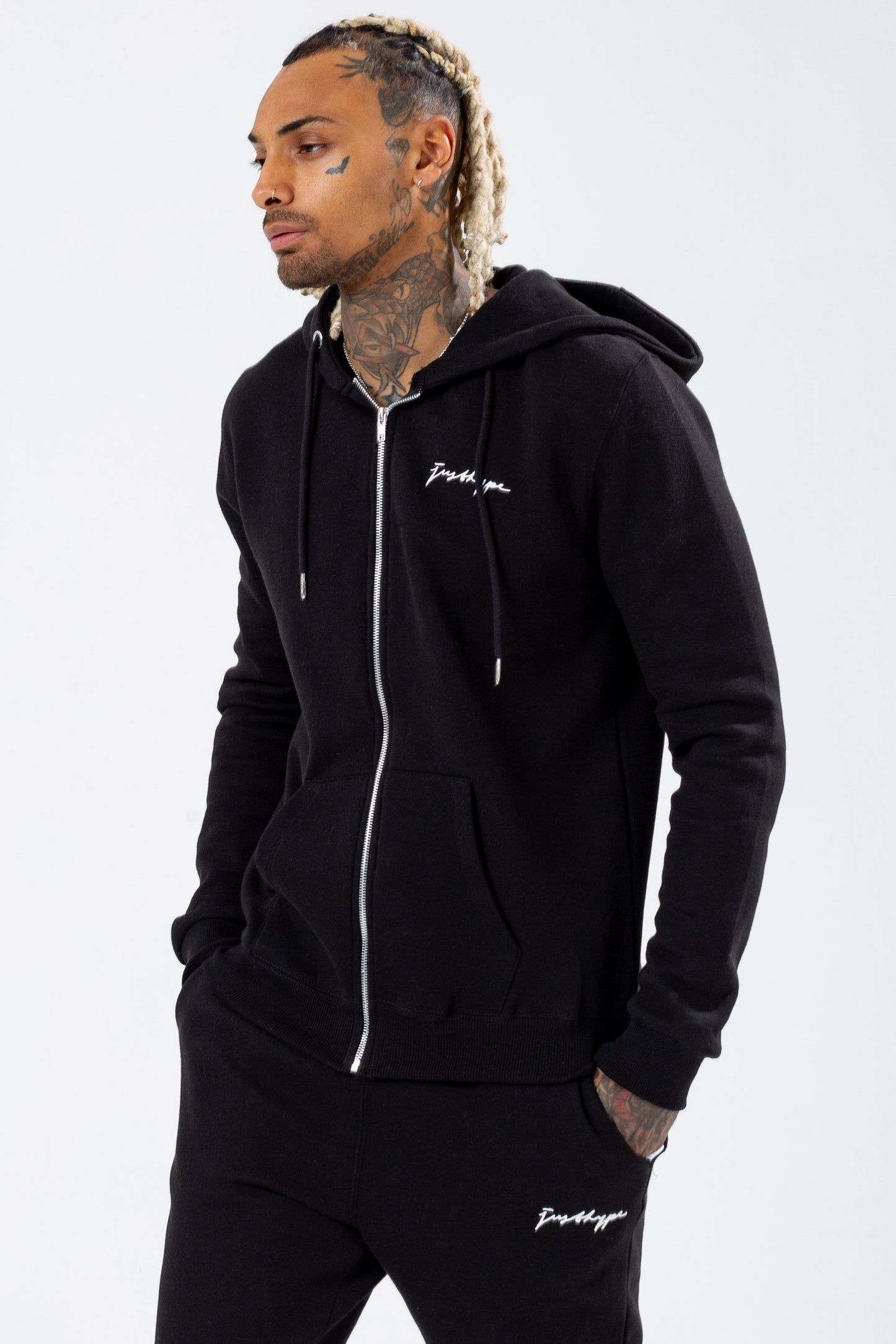 HYPE BLACK BUNDLE SET MEN'S TRACKSUIT