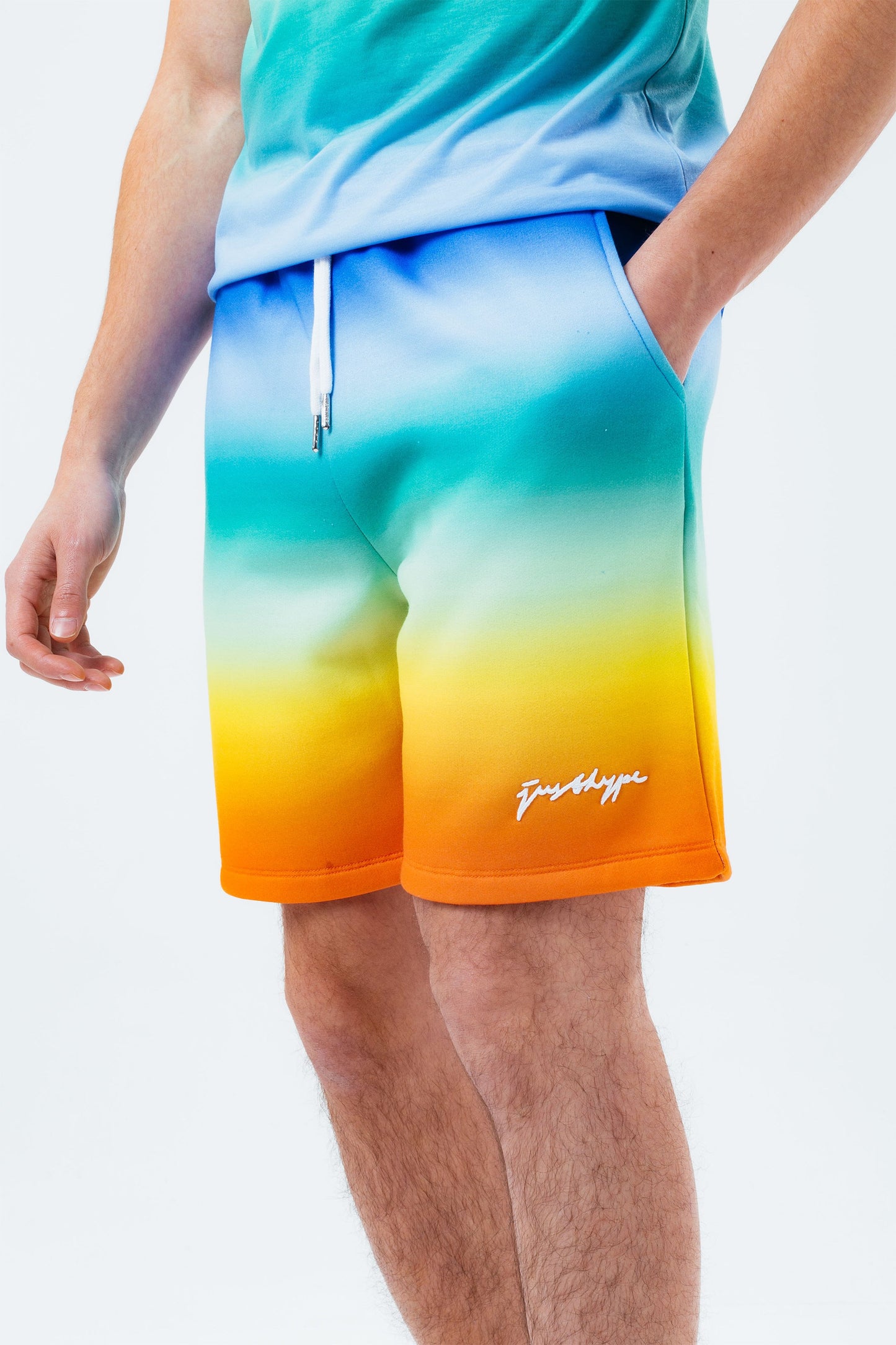 HYPE CORAL FADE MEN'S SHORTS