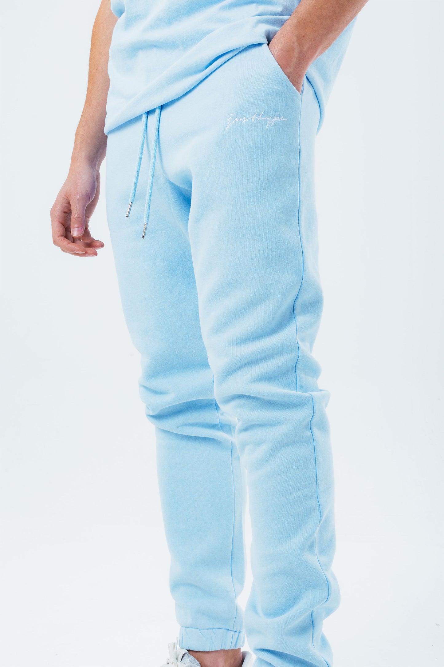 HYPE BLUE VINTAGE MEN'S BAGGY FIT JOGGERS