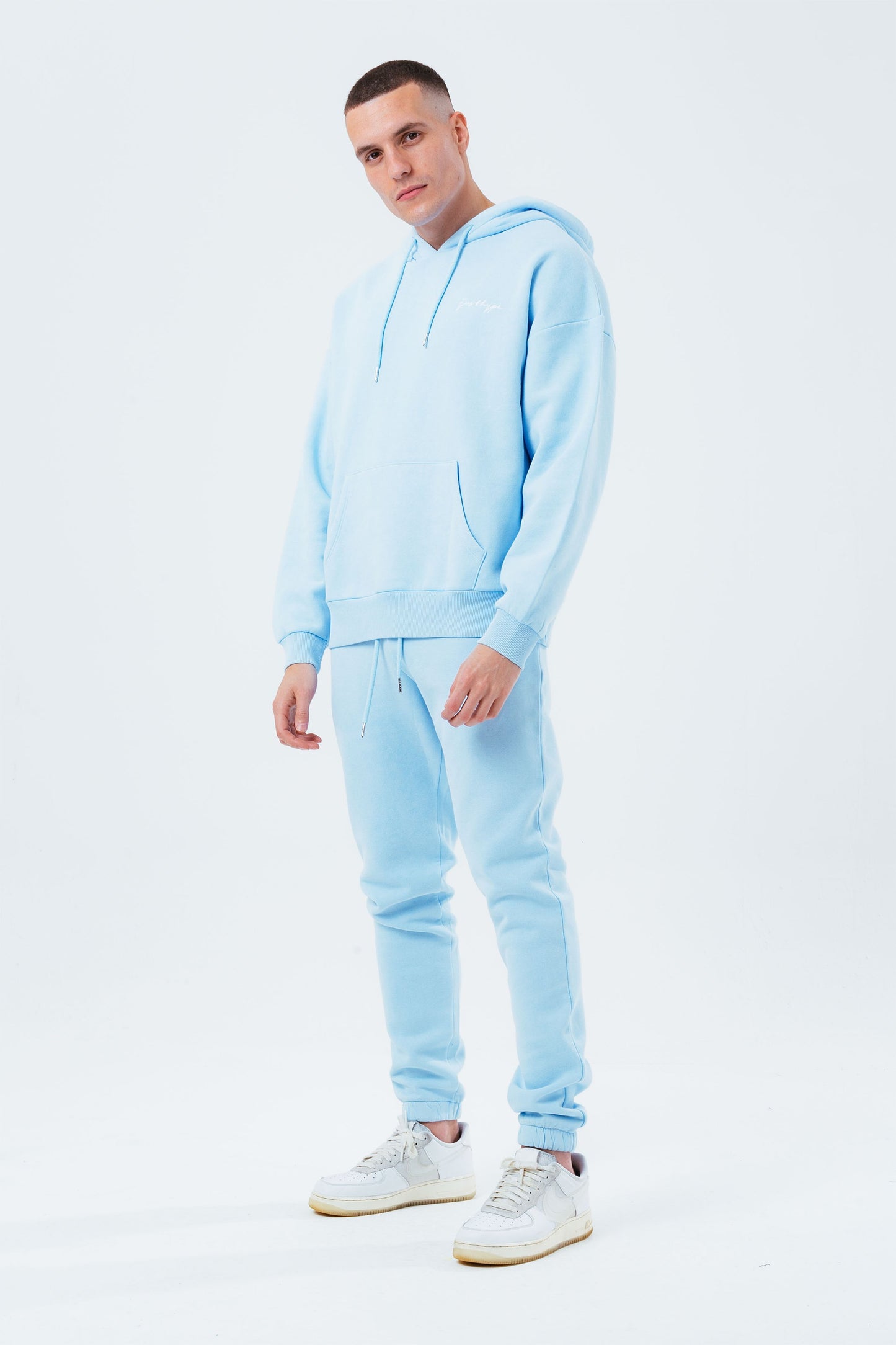 HYPE BLUE VINTAGE MEN'S BAGGY FIT JOGGERS