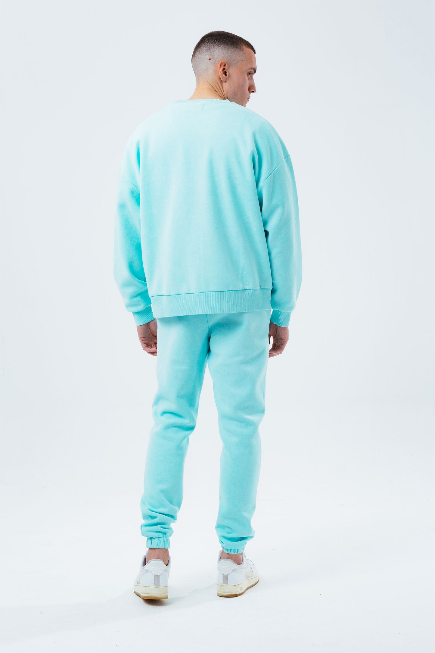 HYPE TEAL VINTAGE MEN'S BAGGY FIT JOGGERS